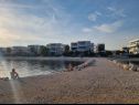 Apartmaji Mare - 20 m from beach: A1(4+4), A2(2+2), A3(2+2) Sukošan - Riviera Zadar  - plaža