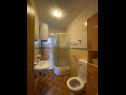 Apartmaji Draga - comfortable & afordable: A1(2+2), A2(6), A3(2+2) Vir - Riviera Zadar  - Apartma - A2(6): kopalnica s straniščem