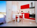 Apartmaji Ljubo - modern andy cosy A1(2+2), A2(4+2), A3(4+2) Vrsi - Riviera Zadar  - Apartma - A1(2+2): kuhinja in jedilnica