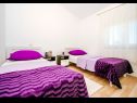 Apartmaji Ljubo - modern andy cosy A1(2+2), A2(4+2), A3(4+2) Vrsi - Riviera Zadar  - Apartma - A3(4+2): spalnica