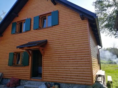 Hiša za počitnice Laura - wooden house: H(4+2) Drežnica - Kontinentalna Hrvaška - Hrvaška 