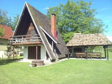 Hiša za počitnice Mir - countryside house with jacuzzi: H(2+2) Krapje - Kontinentalna Hrvaška - Hrvaška 