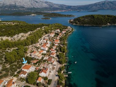Apartmaji Dado - terrace with sea view: A1(6+2) Lumbarda - Otok Korčula 