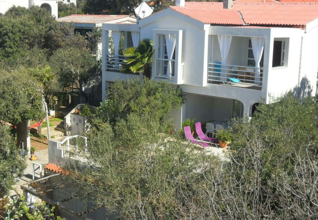 Apartmaji Bari - 140 m from beach: A1(4+1), A2(4), A3(2+2) Mandre - Otok Pag 