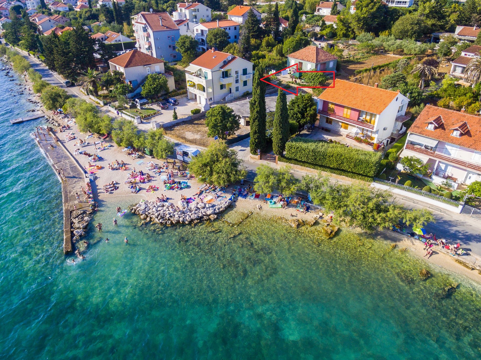 Apartmaji Petin - 5m from the sea: A1(2+2), A2(2+2) Zadar - Riviera Zadar 